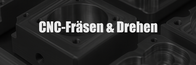 CNC gefräste Bauteile